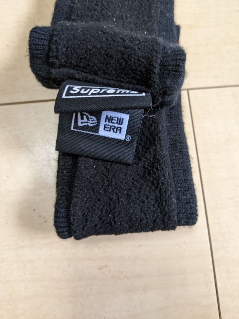 Supreme NEW ERA ヘッドバンド 黒