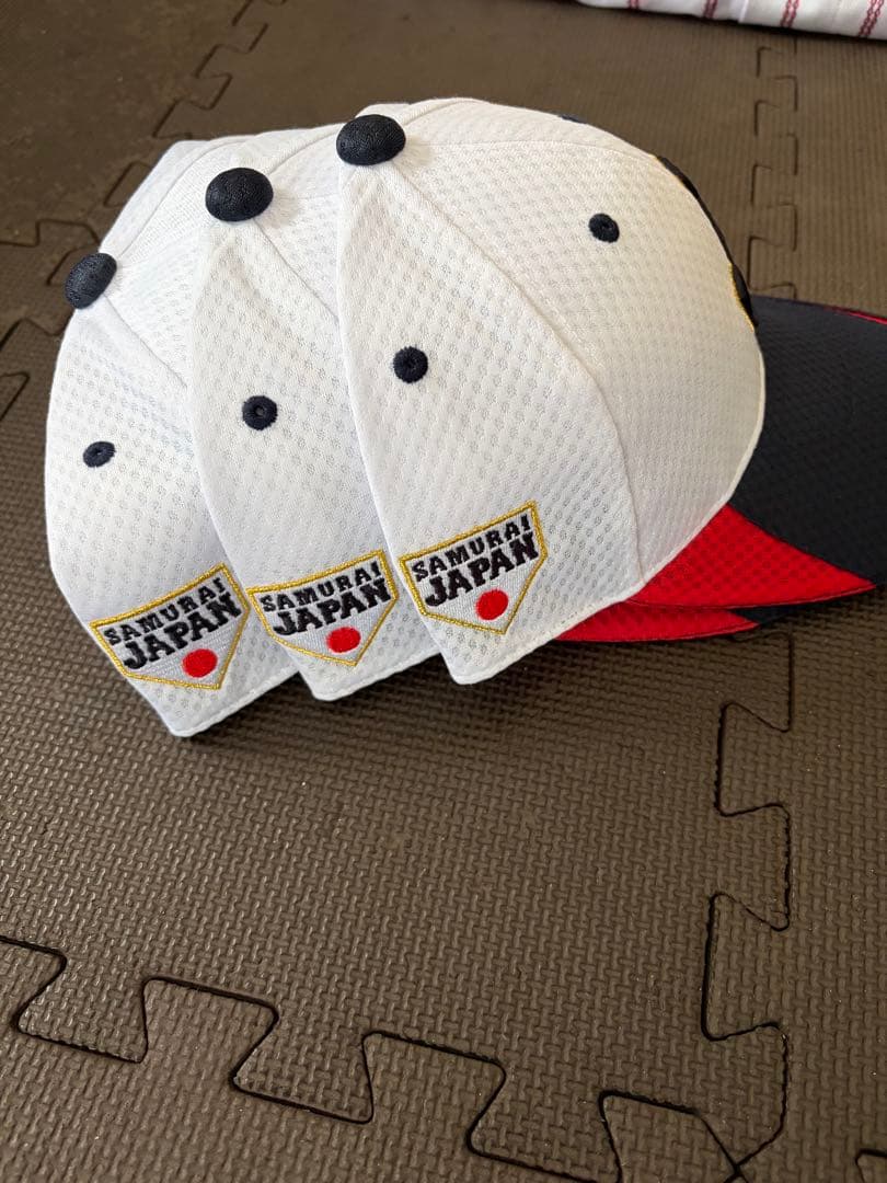 SAMURAI JAPAN キャップ 3個セット