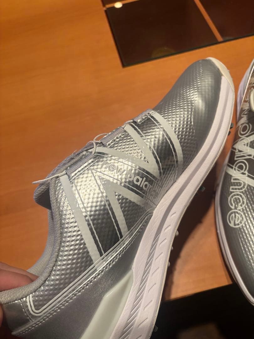 New Balance REVlite シルバー ゴルフシューズ♡♡