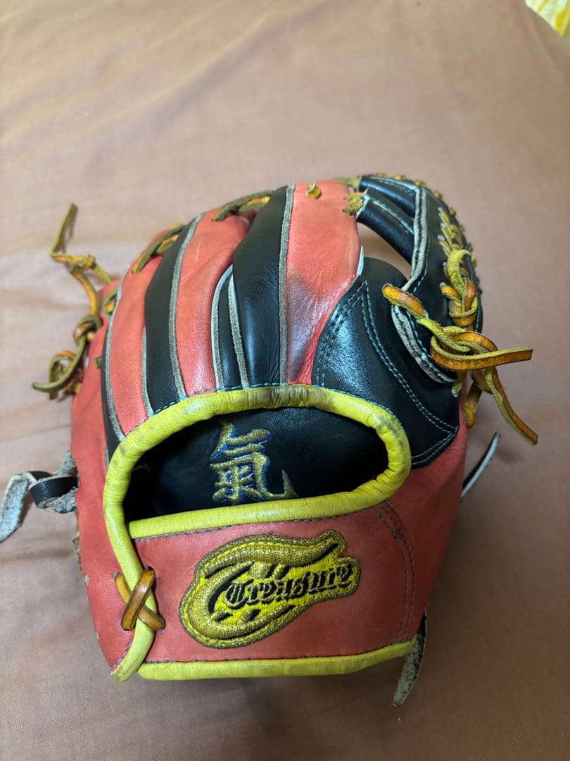 トレジャー 軟式用 内野手用 オーダーグローブ 軟式内野手用