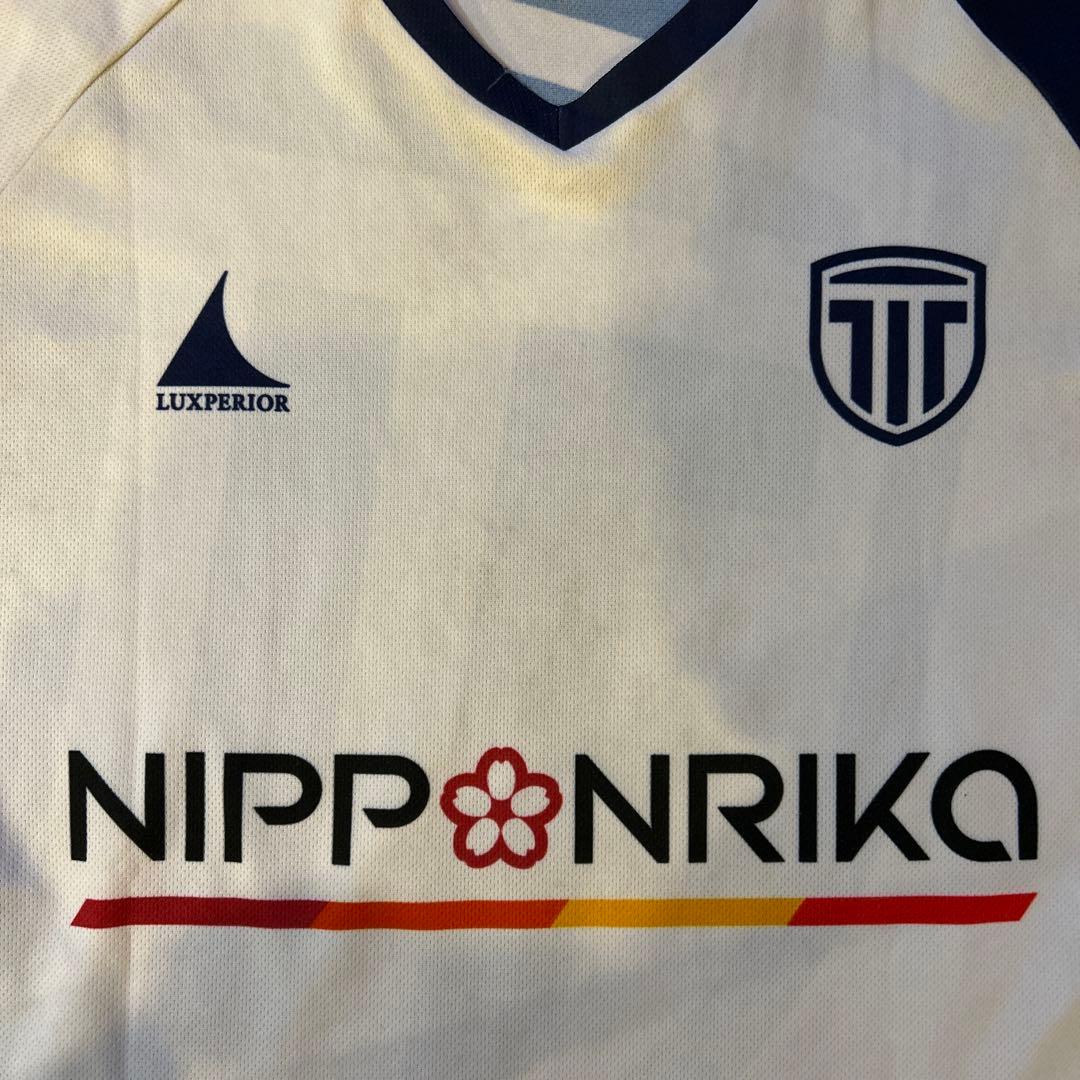 【激レア】栃木シティ　練習着　スポンサーロゴ入り　半袖サッカーウェア