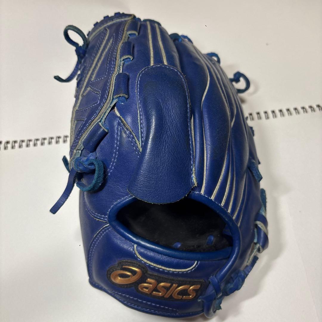 ASICS 一般軟式グローブ 左投げ　大谷翔平モデル ピッチャー　ロイヤルブルー