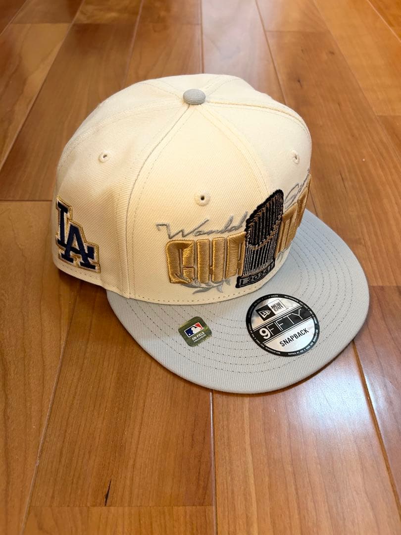 ドジャース ニューエラ9FIFTY キャップ 優勝パレード選手着用モデル