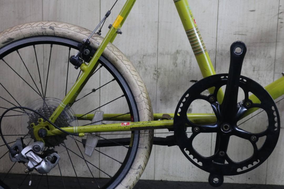 BRUNO(ブルーノ) 20型 クロモリ シマノ8速450mm minivelo