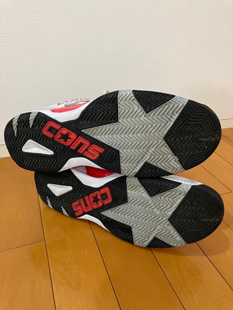 converse アクセレレーター LOW 29cm 2足セット（黒・白赤）