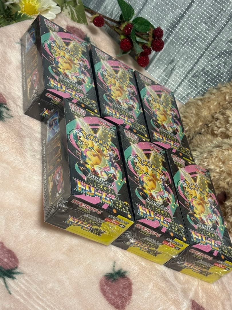 ポケモンカードゲーム☆メガドリームEX☆6BOX☆新品未開封シュリンク付き