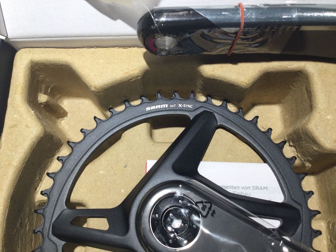 SRAM RED AXSクランクセット 167.5mm 46t フロントシングル