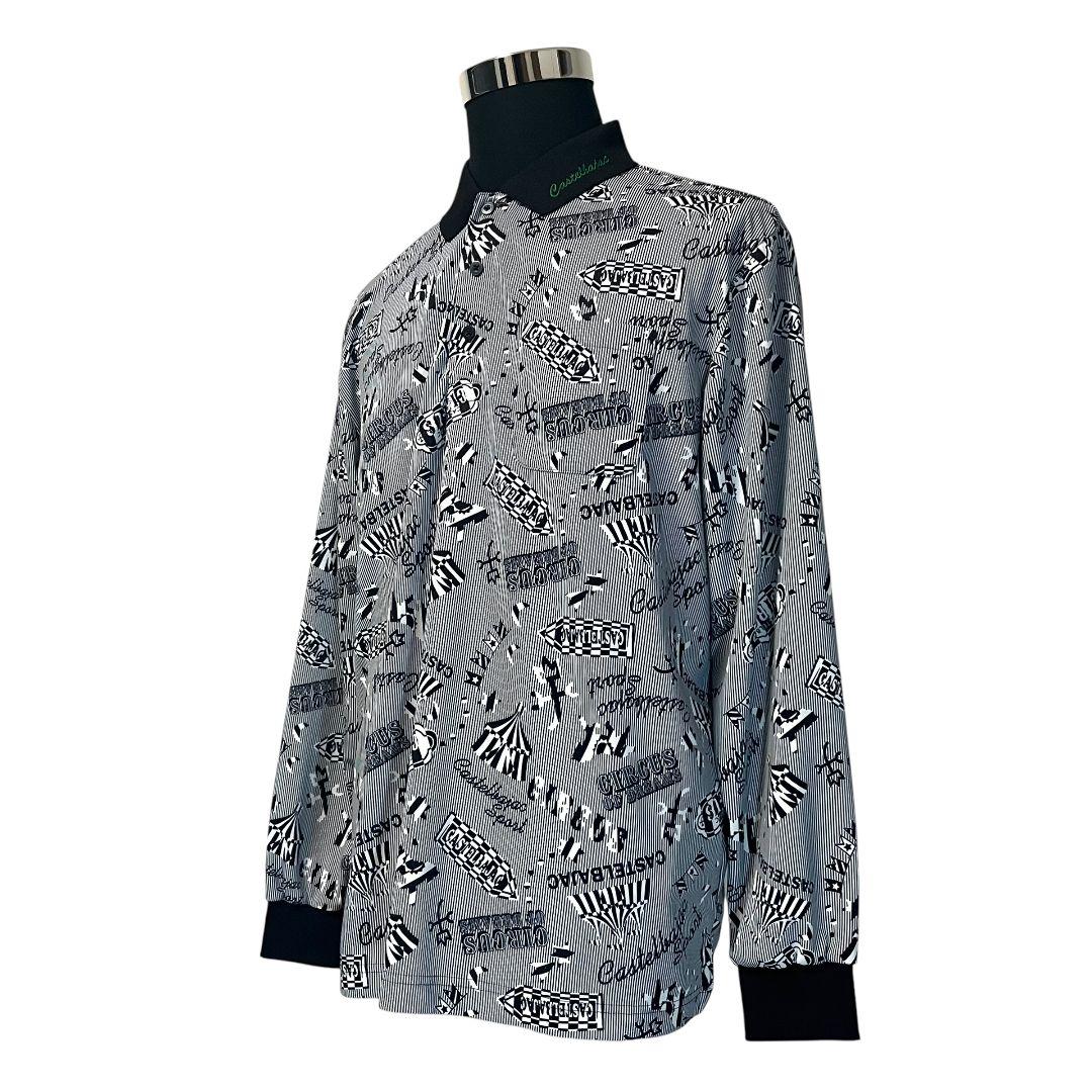 【美品✨️】【50】CASTELBAJAC 総柄 ゴルフウェア メンズ