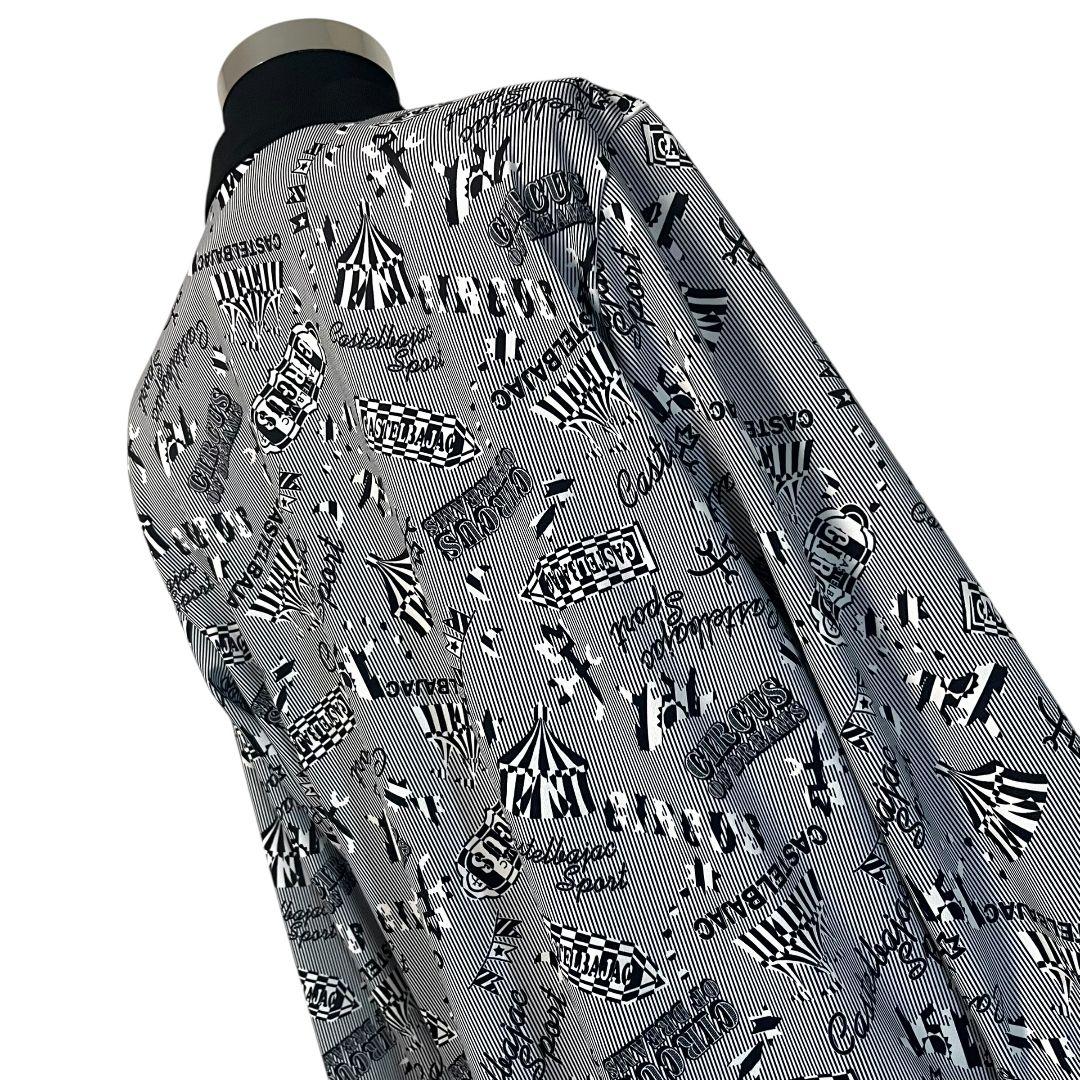 【美品✨️】【50】CASTELBAJAC 総柄 ゴルフウェア メンズ