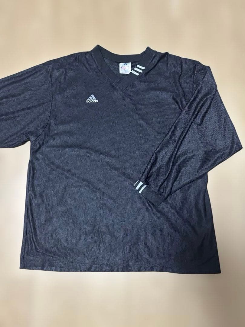 90s adidas サッカーユニフォーム　レフェリーシャツ