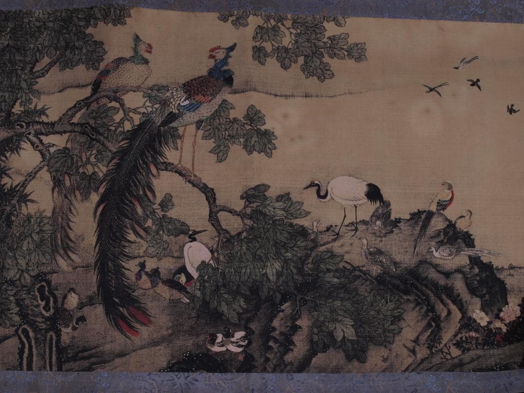 蔵出品　中国　清時代　肉筆水彩絵　唐物骨董品 AK1870A12-3