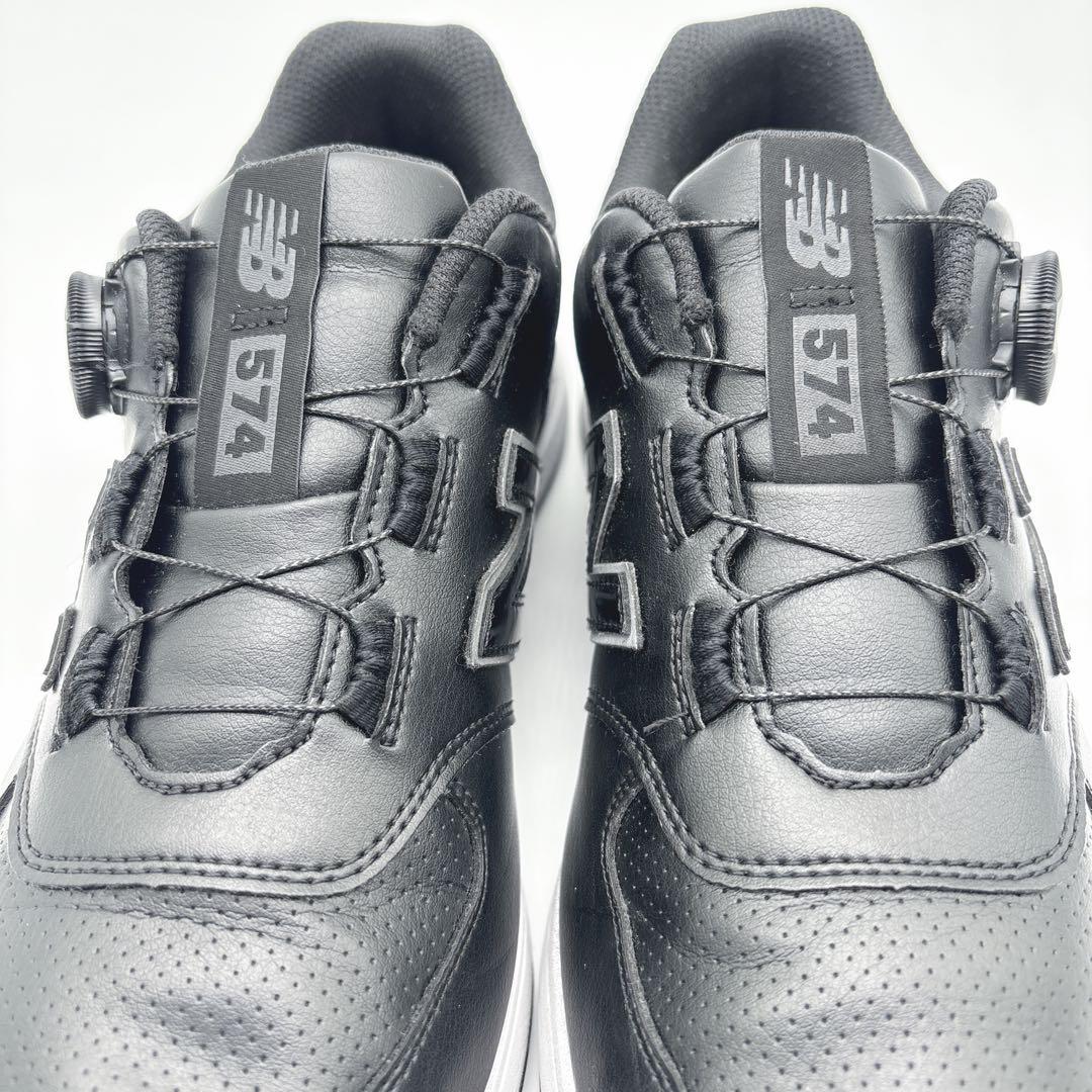 未使用級✨NEW BALANCE 574 スパイクレス　ゴルフシューズ BOA