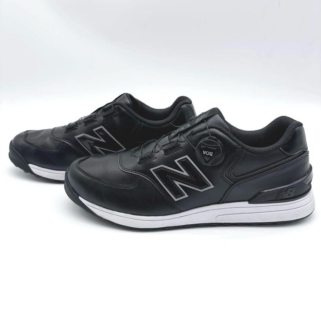 未使用級✨NEW BALANCE 574 スパイクレス　ゴルフシューズ BOA