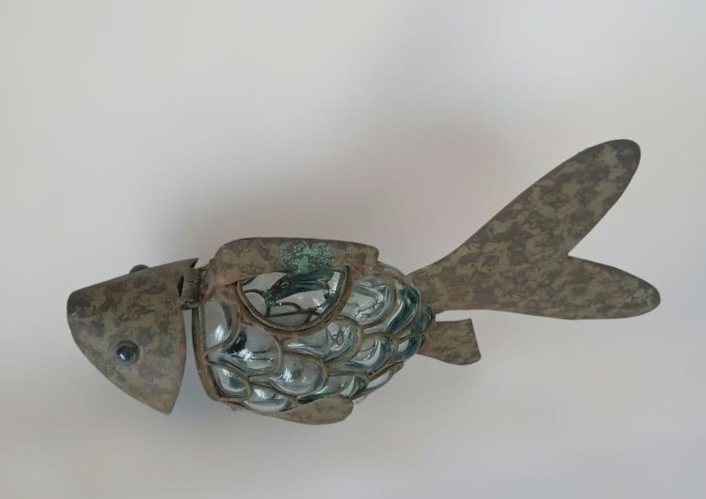 魚形　キャンドルホルダー