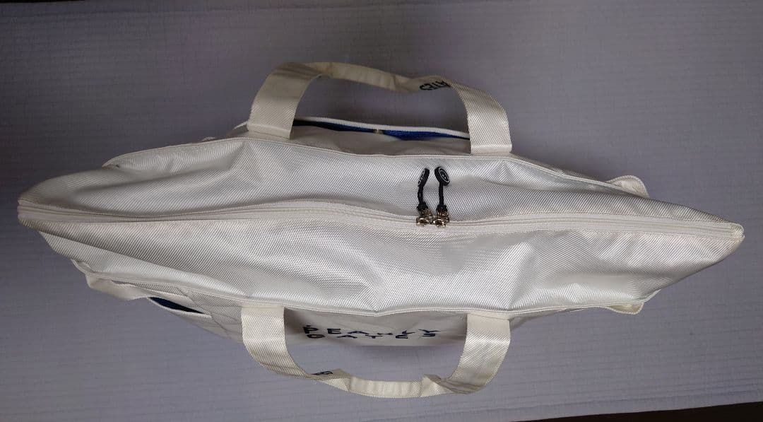 【中古品】PEARLY GATES ゴルフバッグ 大容量 ホワイト