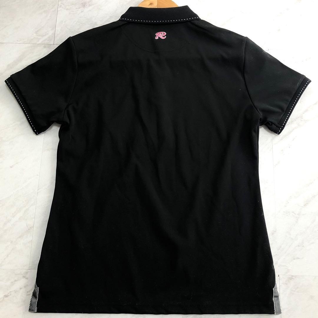 【新品 25年モデル】BRIEFING GOLF ポロシャツ ブラック ロゴ S