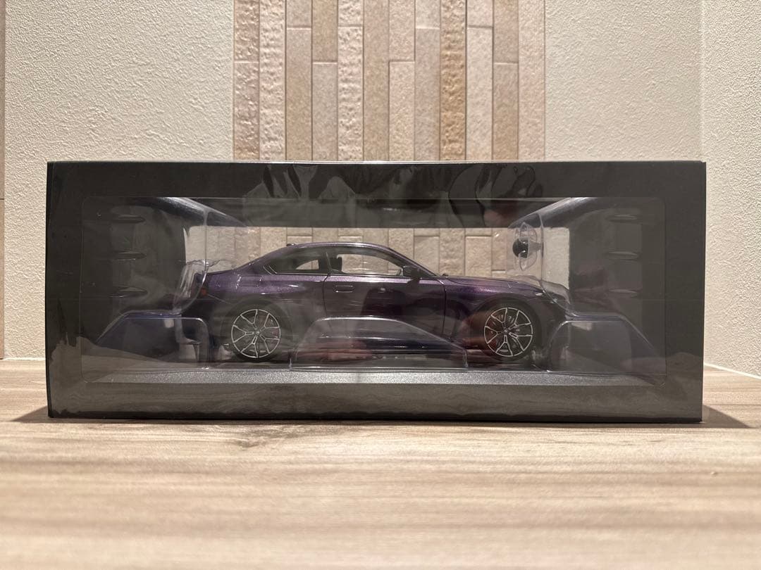【新品未開封】【希少】ミニチャンプス  M2(G87) パープル 1/18