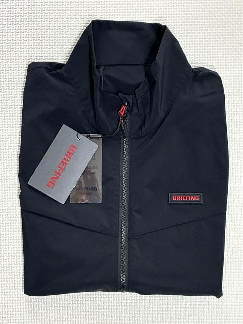 BRIEFING GOLF MS WIND VEST（BLACK／M）