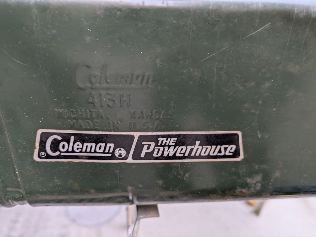 413Hパワーハウスツーバーナー Coleman ツーバーナーコンロ グリーン