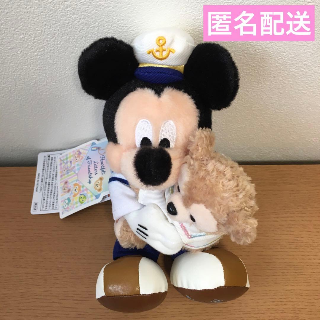 東京ディズニーシー　ハートフェルトレターズオブフレンドシップ　ぬいぐるみバッジ