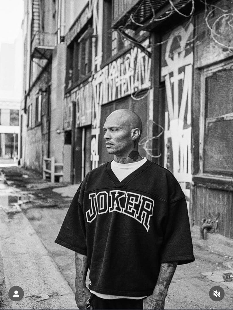 JOKER BRAND ジャージー スウェット Estevan Oriol