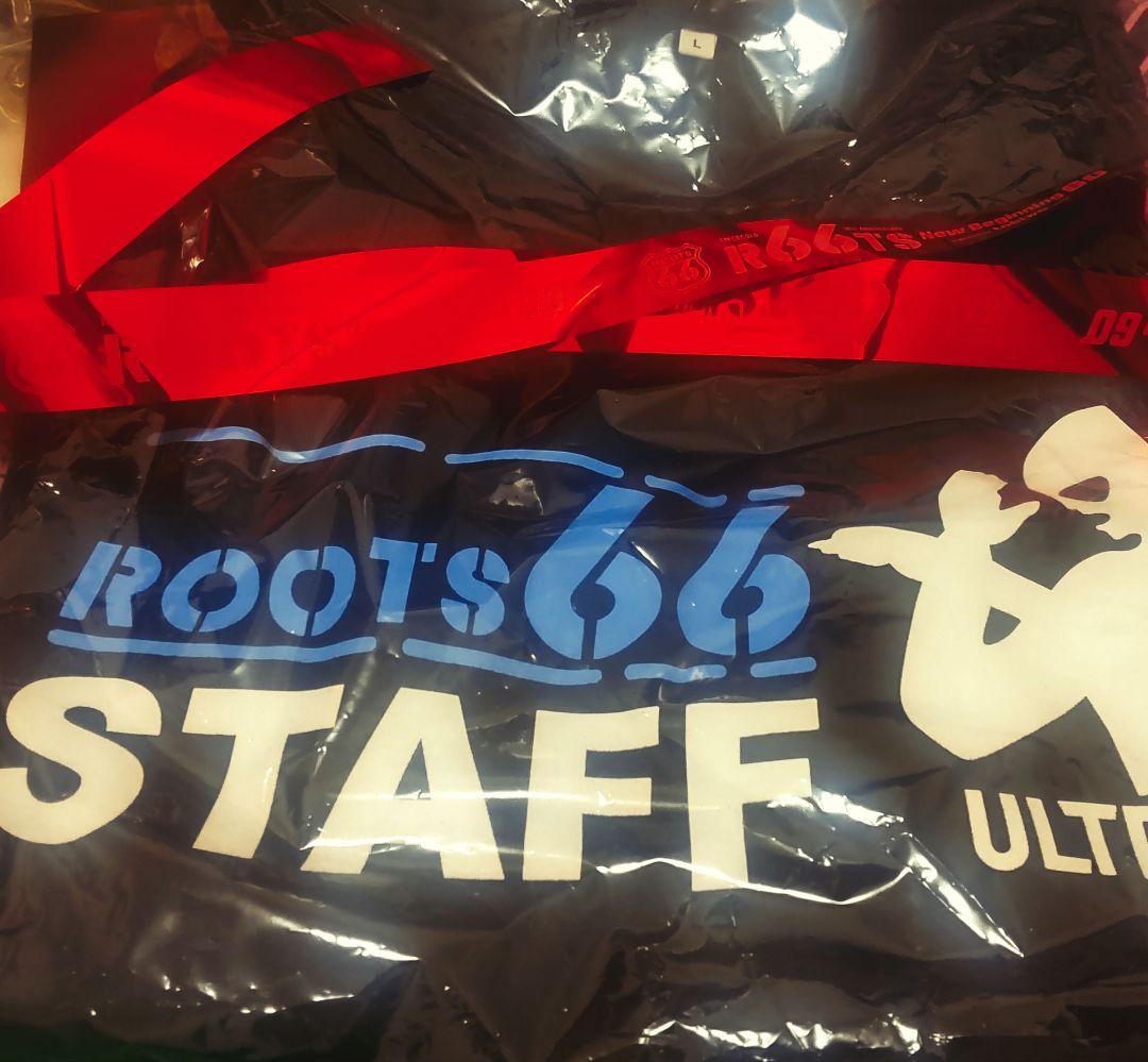 ROOTS66ライブ　スタッフTシャツ&特攻テープ