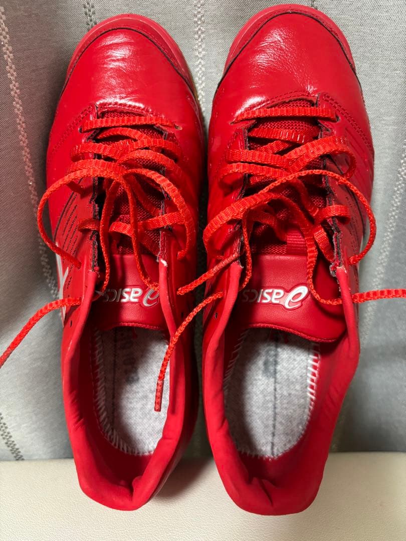 asics デスタッキ DESTAQUE 25.5 レッド