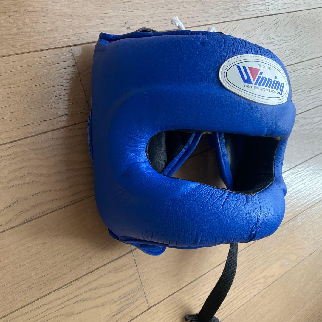 Winning ヘッドギア 青 フルフェイス　Ｍサイズ