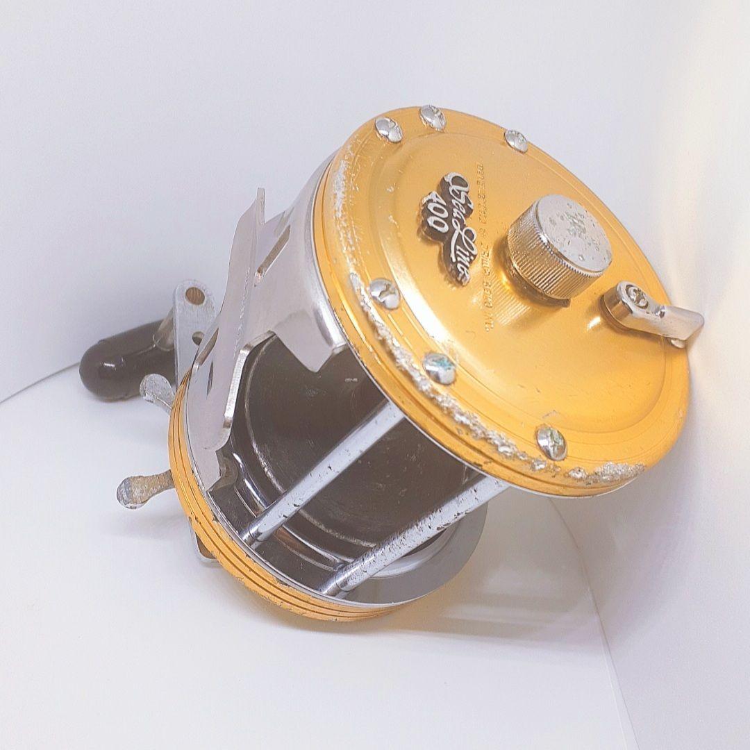 シーライン400 ダイワ DAIWA 中古 金色　リール　sea line　両軸