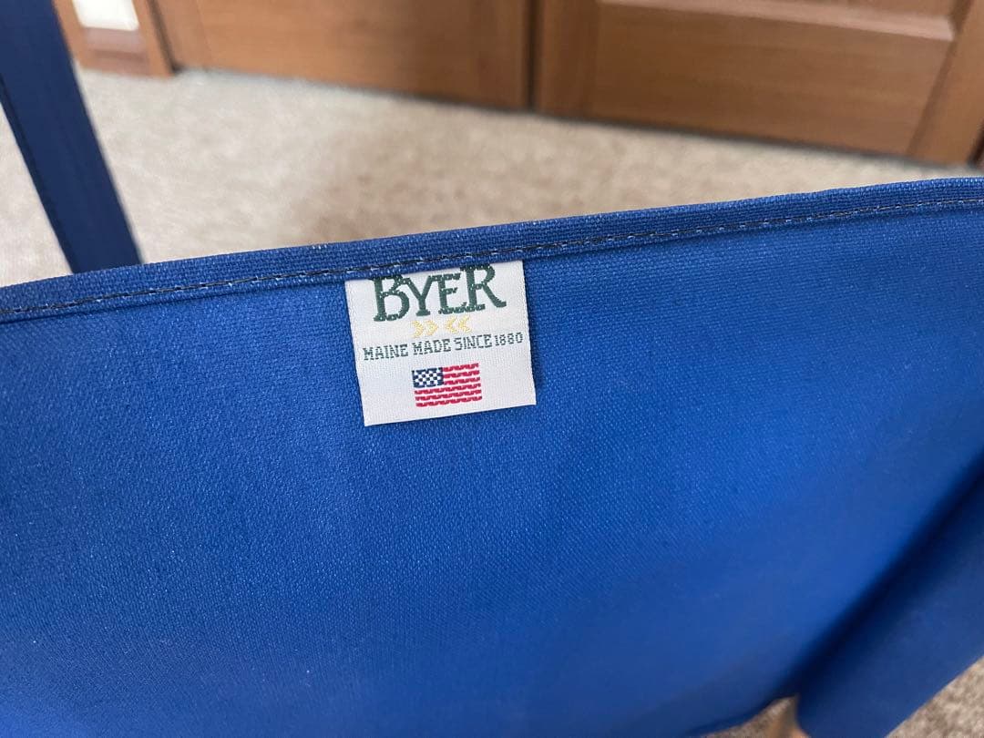 BYER バイヤーオブメイン 背もたれ付折りたたみ椅子