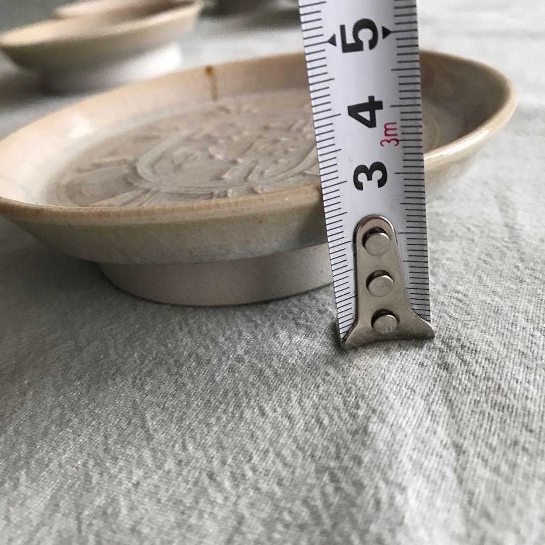 確認画面です。赤膚焼 尾西楽斎 南都古瓦皿 5枚組 茶道具 骨董