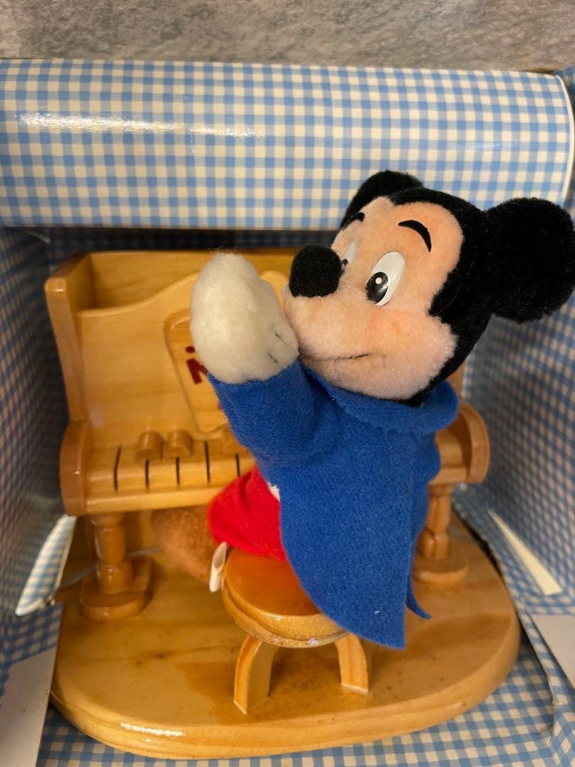 【新品未使用】ミッキーマウス(mickey) 木製ペンスタンド　ディズニー