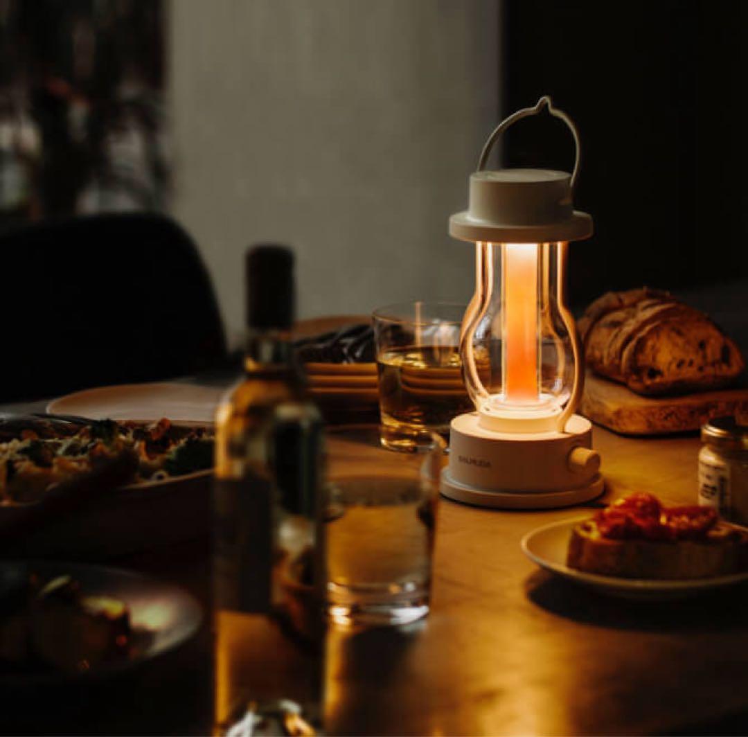 BALMUDA The Lantern ランタン　バッテリー内蔵 白