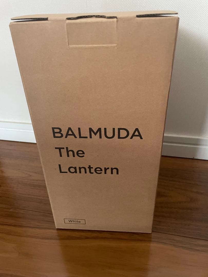 BALMUDA The Lantern ランタン　バッテリー内蔵 白