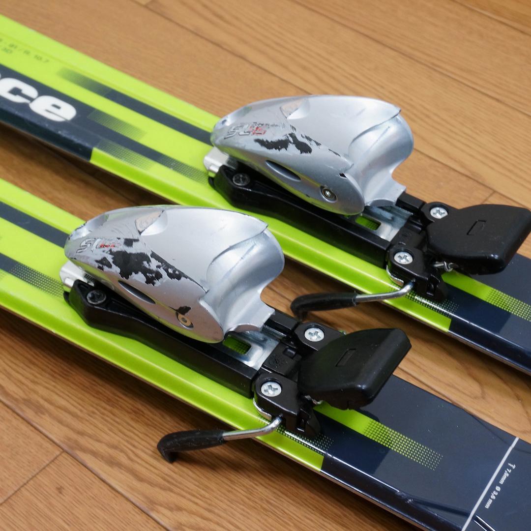 メンテ済 130cm 靴24cm ELAN スキーセット