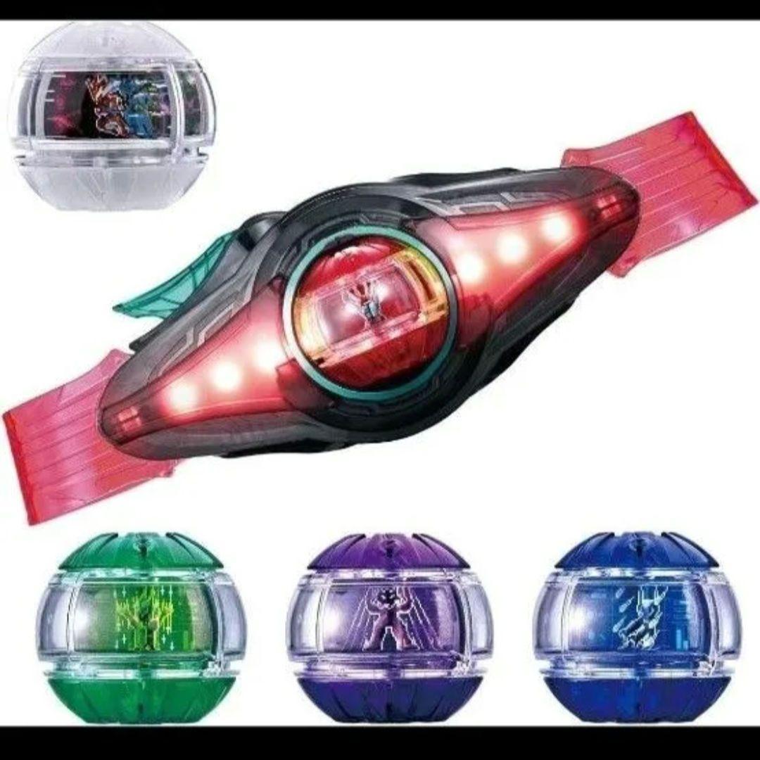 特典 ブースターカプセム付き　仮面ライダー 変身ベルト 4つのアイテム付き