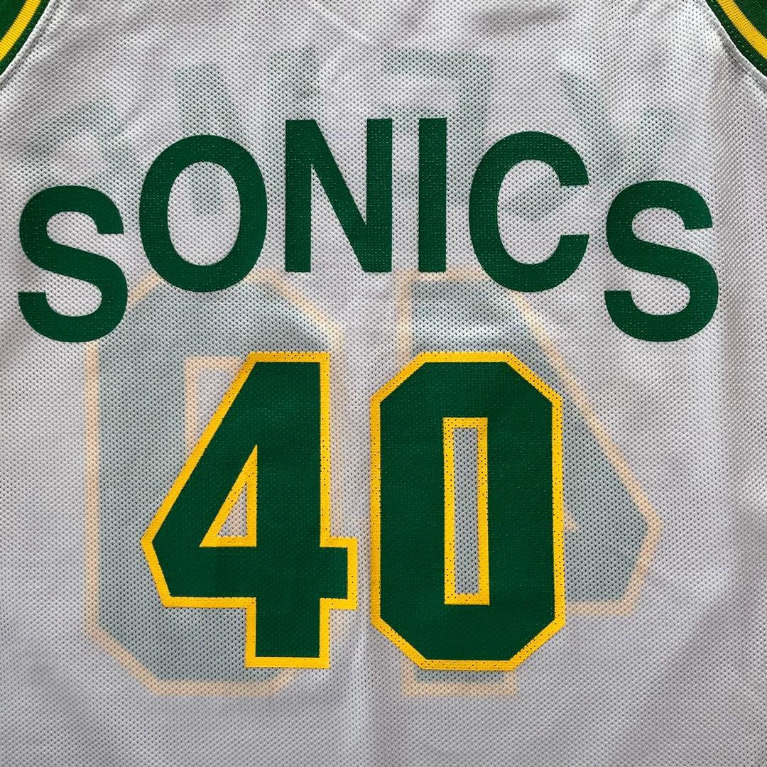 【希少】 NBA ショーン・ケンプ　SONICS　ユニフォーム　シャツ　バスケ