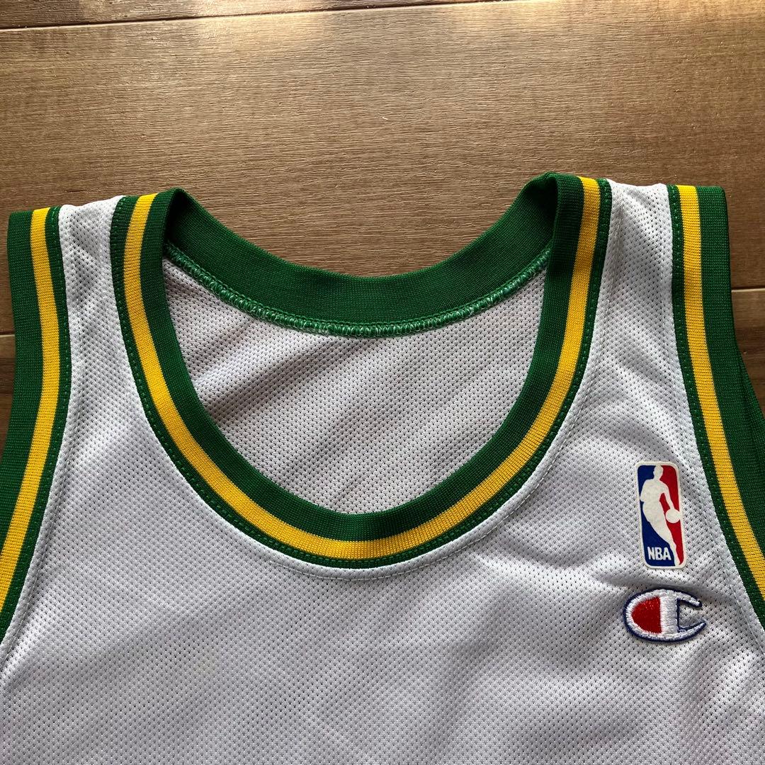 【希少】 NBA ショーン・ケンプ　SONICS　ユニフォーム　シャツ　バスケ