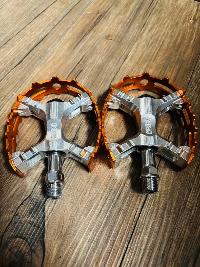 パーツ *MKS* XC-III bear trap pedal (orange)