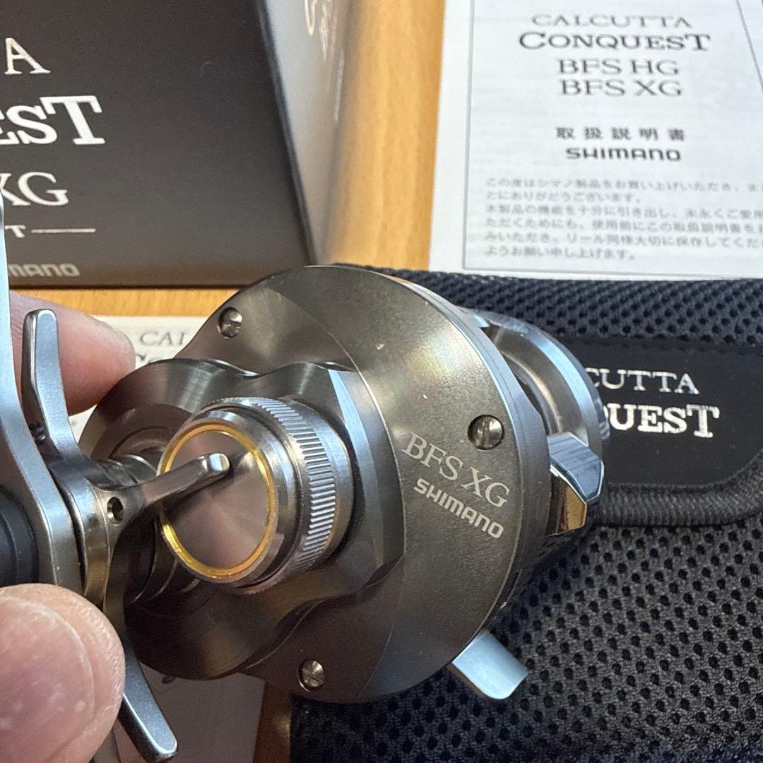SHIMANO CALCUTTA CONQUEST BFS XG 左ハンドル