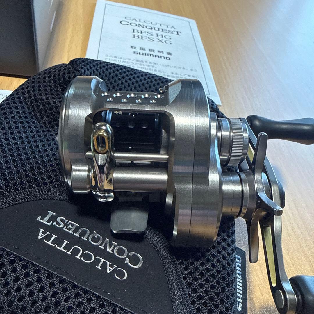 SHIMANO CALCUTTA CONQUEST BFS XG 左ハンドル