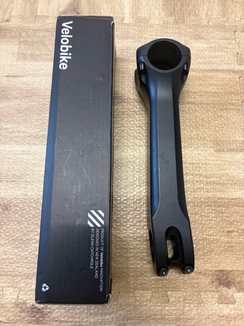 Velobike 自転車 ステム ブラック 170mm 6度