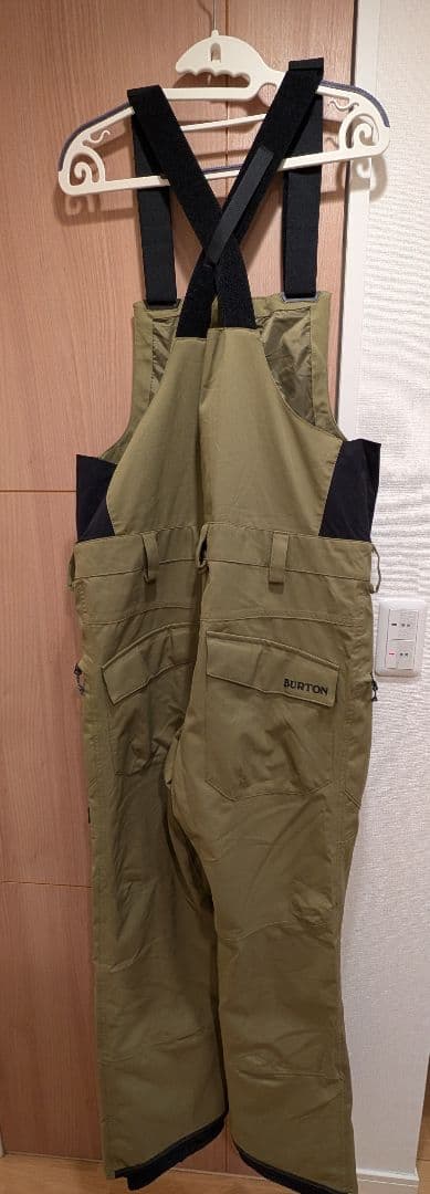 BURTON ビブパンツ LIVINGLINING スノーボードウェア Mサイズ