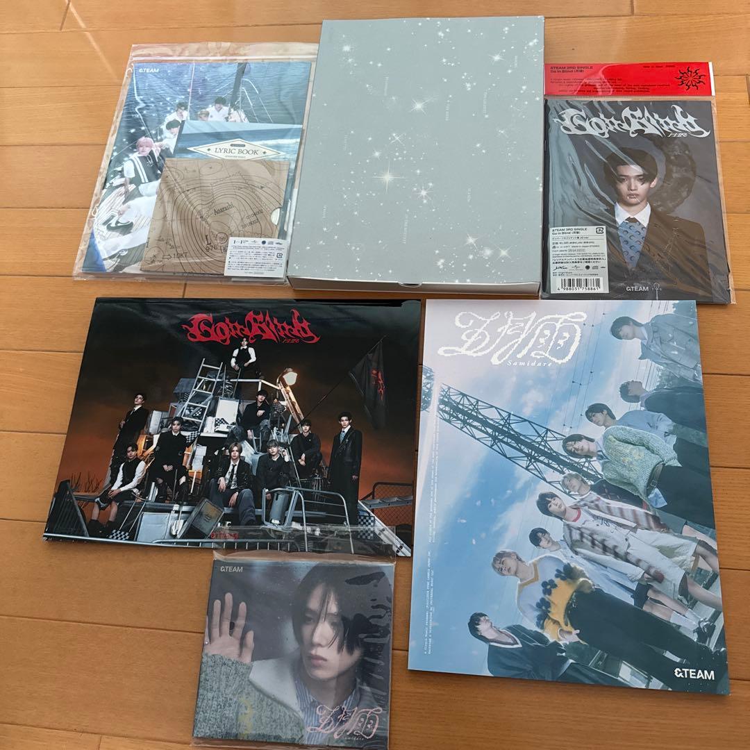 &TEAM トレカ59枚&CD、BAG、ツアー&ファンミグッズ　公式　3年分