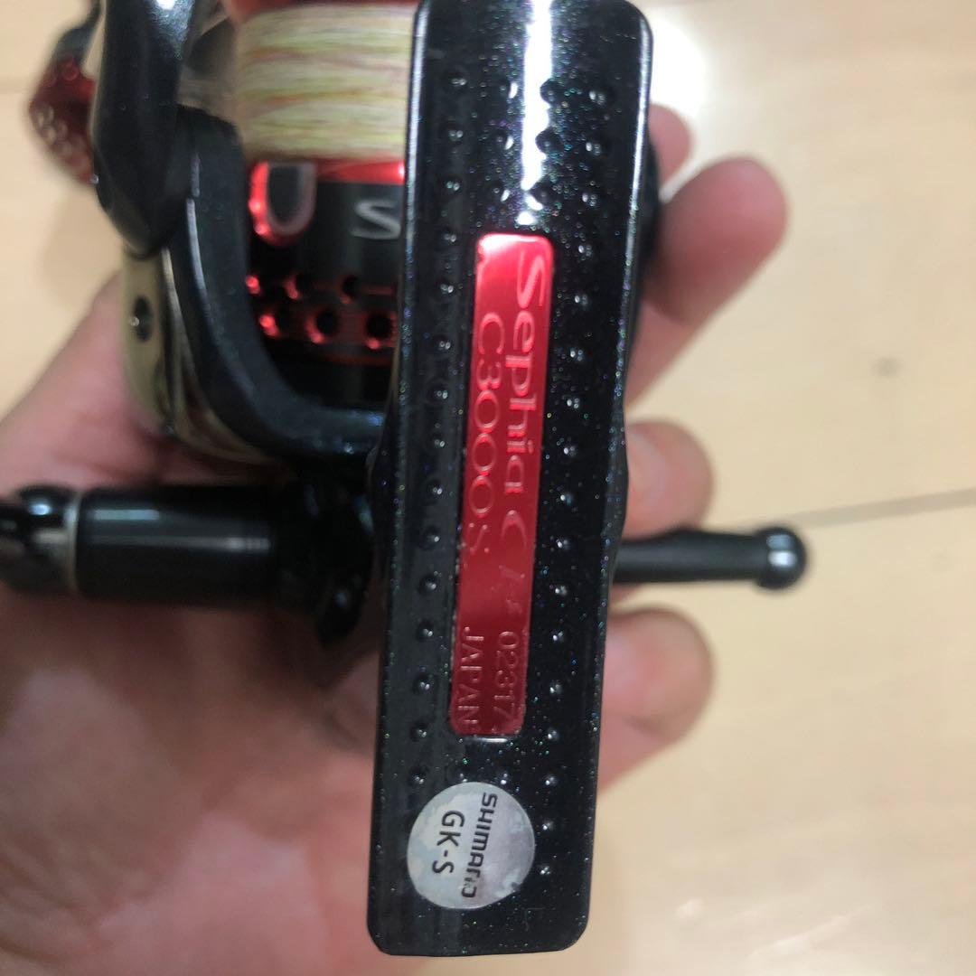【最終値引】シマノ　08 Sephia CI4 C3000S 夢屋予備スプール付