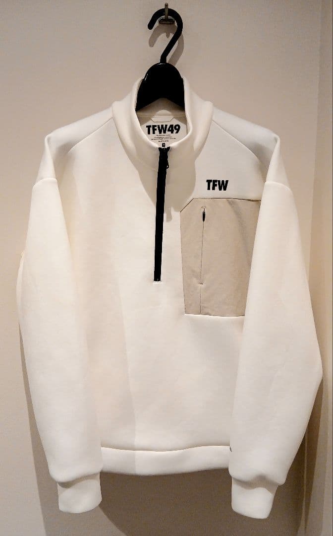 TFW49 CARBORD MATERIAL HALF ZIP　カーボード