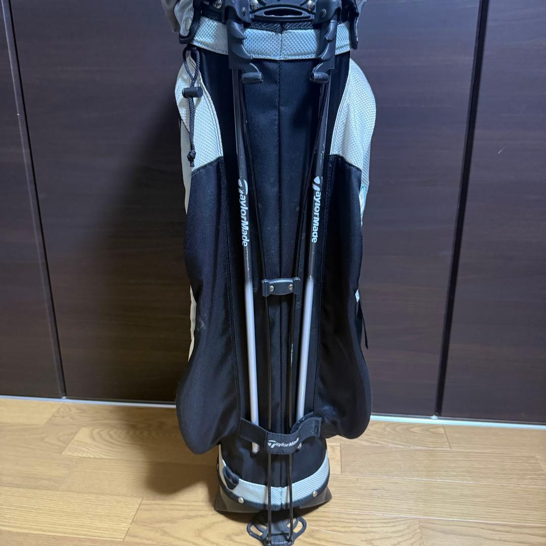 TaylorMade キャディバッグ ゴルフバッグ スタンド式 グレー