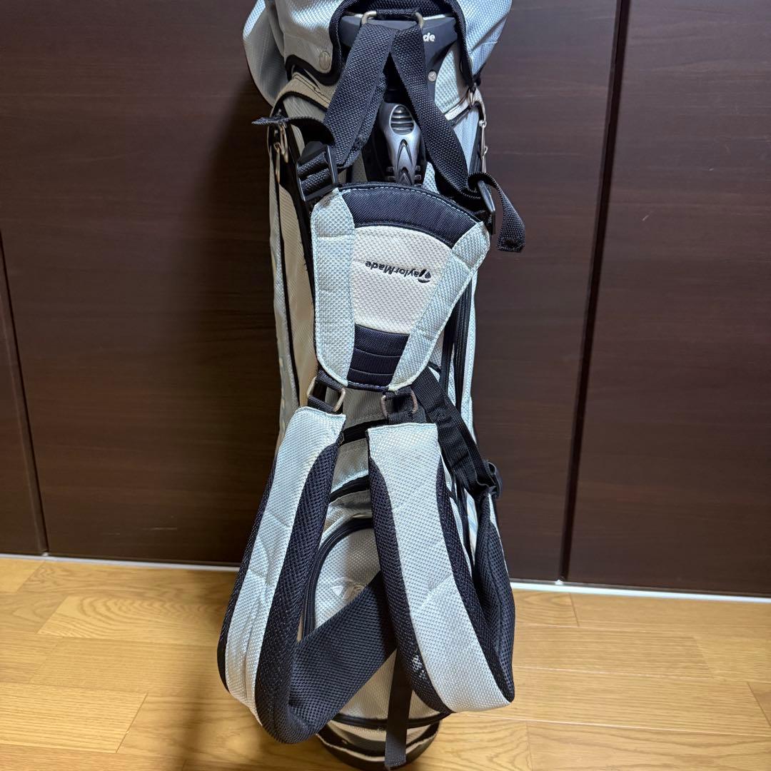 TaylorMade キャディバッグ ゴルフバッグ スタンド式 グレー