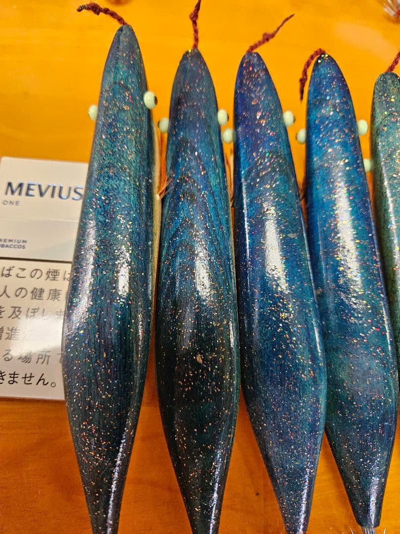 アオリイカ昔ながらの曳きエギです。