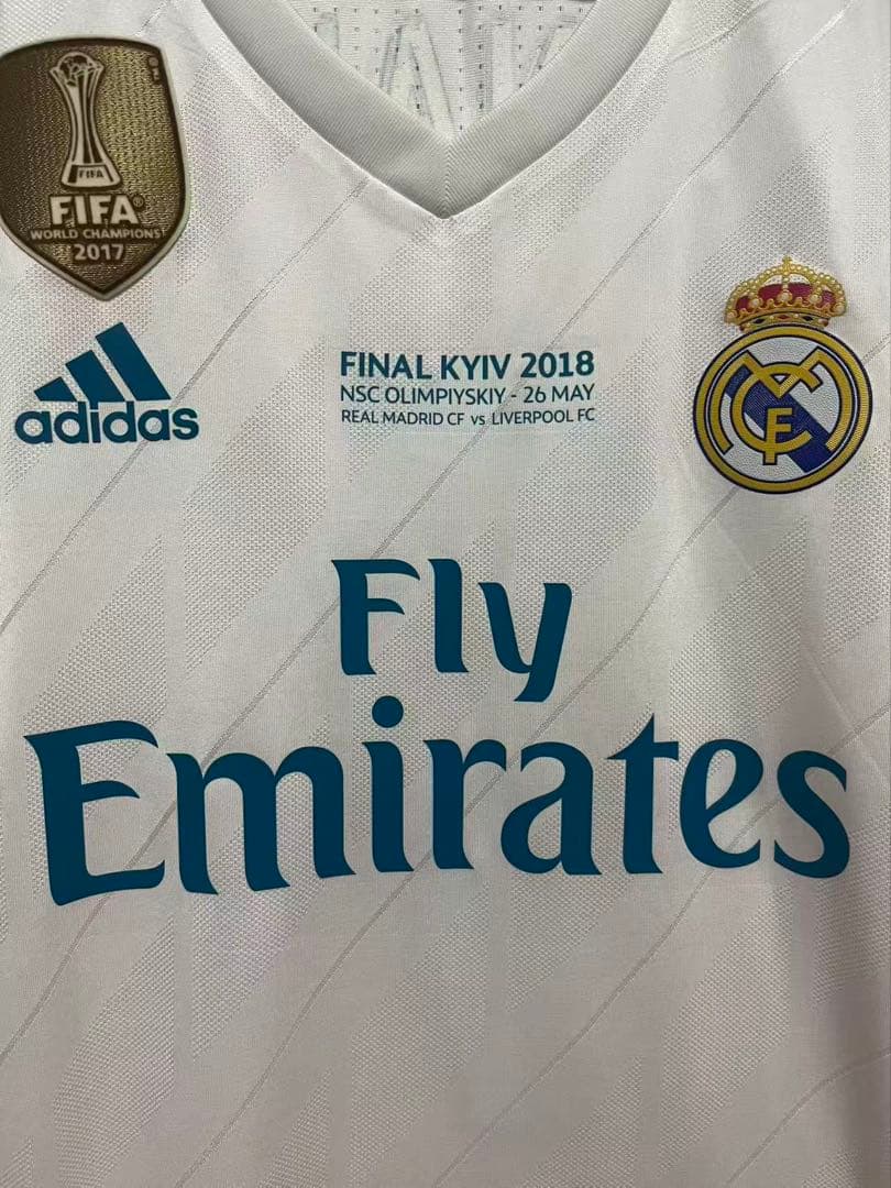 選手支給品Ronaldo CR7 ロナウド レアル・マドリード 17/18 決勝